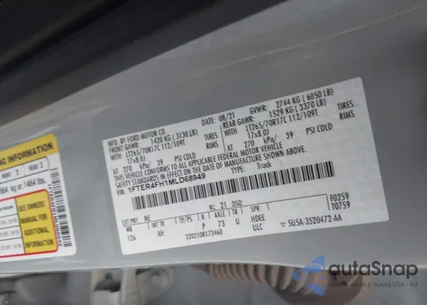 2021 Ford Ranger Xlt from USA, damaged, VIN 1FTER4FH1MLD68949